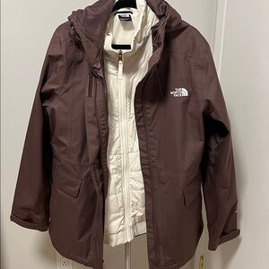 The North Face – 2-in-1 Coat – Size Large – Excellent Condition
